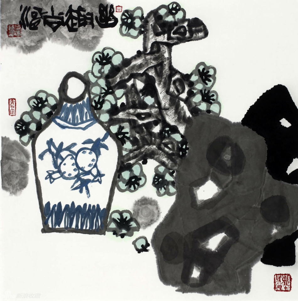 幽趣 68x68cm